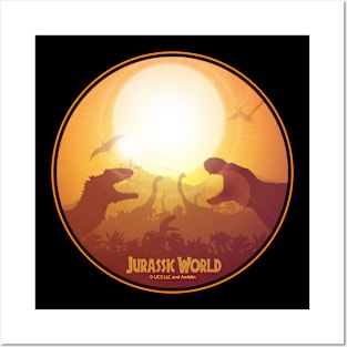 Jurassic World Posters and Art